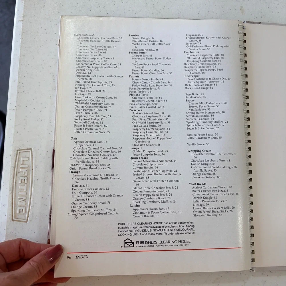 Land O Lakes Classic Cookies Baking & More 1991 Vintage Spiral Cookbook